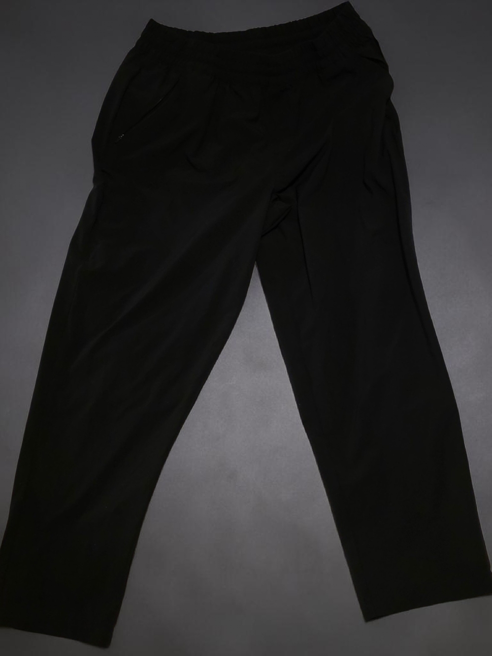 Men's Black Elastic-Waist Casual Pants By Columbia